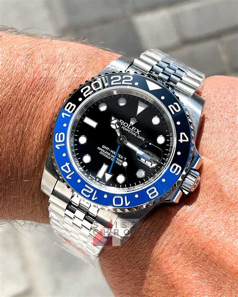 rolex gmt-master 2 batman listenpreis|rolex batman gmt for sale.